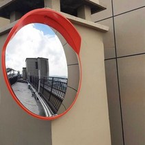 볼록거울 반사경 벽부착 도로 아파트 입구 사각지대, 실내(직경 60cm)