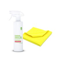 바인더 프리미엄 인테리어 왁스 가죽보호제 500ml, A-1 인테리어 왁스 500 + 타월