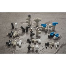 국산 제조 원터치 피팅 커피머신 정수기 연결 부속 부품 23종 커넥터, 4)HCF - NH type, HCF 08-NH06