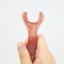 발 종아리 허벅지 바디 괄사 지압 봉 마사지 스틱, Y형괄사, 1개