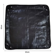 Gardening Potting Pad Flower Pots Transplanting Mats PE Plant Waterproof Soil, 02 Black