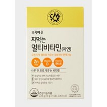 초록마을 짜먹는 멀티 비타민, 15gX15포X3팩, 3개