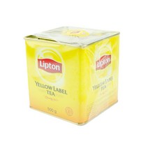 LIPTON 립톤 캔 옐로우라벨티 500g YELLOW LABEL TEA CANISTER, 1개
