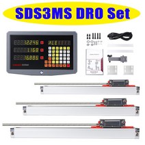 CNC 선반 공작 기계 SDS3MS SDS2MS KA-300 키트 선형 인코더 120 ~ 1020MM 5U 5V TTL, 04 SDS3MS Dro Set