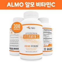 알모 비타민C 리포소말 지용성 비타민 2000mg 300정