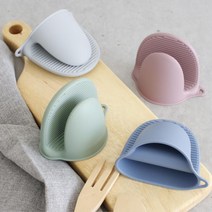 고온 안심 내열 실리콘 심플 주방장갑 2p 푹신한 모던인테리어소품 알뜰한, 다크블루