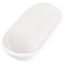 데이타임 LED 타원형 외부벽등 현관등 방수등 15W IP65, 전구색(3000K)