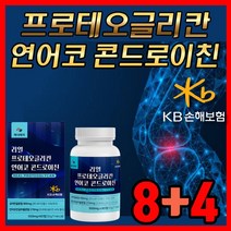 프로테오글리칸 연어코추출물 연어코 연골 콘드로이친 프리테오글리칸 프로테오클리칸 콘도로이친 프리오글리칸 비변형 제2형 콜라겐 비변성 2형콜라겐 포르테오글리칸, 12통, 60정