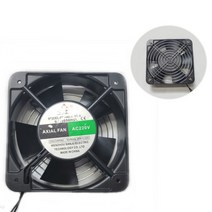 220V 15050 AC 쿨링팬 150mm 쿨러 무소음 냉각팬 팬망(그릴 보호망 포함) 세트