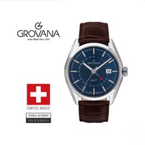 [GROVANA] 명품 가죽 남성시계 1547.1535