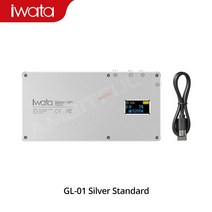Iwata GL-01 LED 필 라이트 CRI 슈퍼 자연 빛 3000K-5500K 울트라 얇은 휴대용 전화 비디오, 01 GL-01