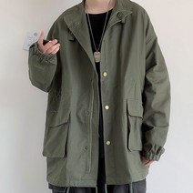 오버핏 빈티지 캐주얼 아메카지 스트릿 야상자켓