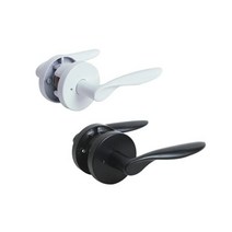 정밀 시스템 튜블러형 방문손잡이 도어손잡이 도어락, 백색