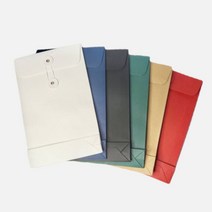 줄로묶는 단추봉투 A5 서류봉투 부동산 각대 파일 엽서 크래프트지 세로형, 세로검1P