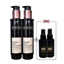 에스테티카 데미지케어 컨센트레이트 헤어에센스120ml2개+뿌리는트리트먼트50ml 2개, 5.단백질크림50ml 2개