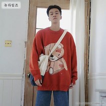니트스웨터4종 남자여자 시밀러룩 긴팔 뉴타임즈 +a12