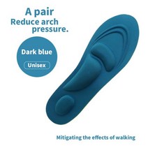 여성 남성 Insoles 경량 통기성 4D 신발 패드 실행 삽입 흡입 땀 스포츠 깔창 부드러운 구두 캐주얼