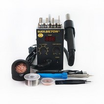 납땜기 인두기 납땜 스테이션 QUICK-857DW SMD SMT 솔더 와이어가있는 전기 인두 ESD tweezer solder tools, 02 solder iron 5 tools_02 220V