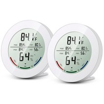 ORIA 미니 습도계 온도계 디지털 실내 2개 USA 미국