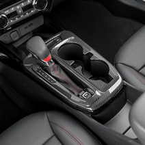 유투카 트랙스 크로스오버 튜닝 용품 기어패널 커버 우드 카본 몰딩 차량 드레스업, 유광카본, 기어