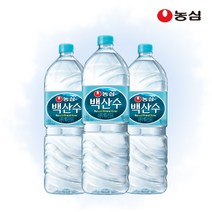 농심 백산수 유라벨 2L 24병 생수