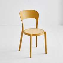 카페편한의자 PVC 디자인체어 바의자 클래식 의자 테이블 스벅 귀여운 싱글 심플 업소용, 심황