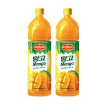 롯데칠성음료 델몬트 망고 음료, 1.5L, 5개