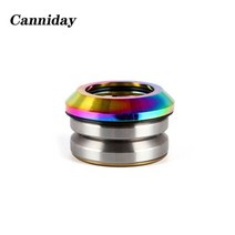 두발킥보드 스턴트 스쿠터 전동킥보드 canniday 스쿠터 전문 익스트림 스쿠터 고성능 내장 헤드셋 베어링 범용 멀티 컬러, 화려한