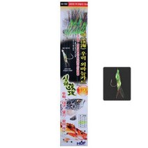 심해우럭외바늘카드 100cm, 28호