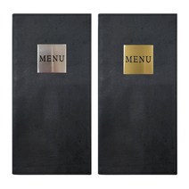 유스토리 메뉴판 금속부식_실버 골드, MENU신주부식(골드)