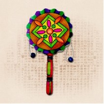 전통문양흔들이북 만들기, 단품