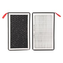 Royalways 테슬라 모델 3 2017 2018 2019 2020 활성탄으로 2pcs 공기 필터 HEPA, 244x143mm, 블랙 화이트, HEPA; 활성탄