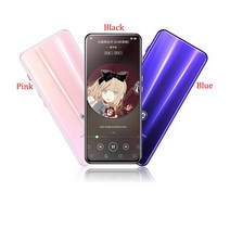 lp플레이어 전축 턴테이블 측음기 와이파이 mp4 플레이어 3.5 인치 풀 터치 스크린 안드로이드 mp3 블루투스 5.0 mp5 다운로드 앱 hifi 무손실 비디오 사진 음악, 검은색, 8GB