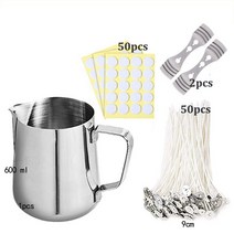 촛불 만들기 용품 키트 DIY 수제 향기 나는 도구 왁스 녹는 재료 아로마 테라피 항아리 금형, 2, CHINA