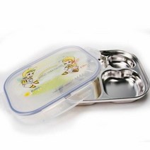 토토이즈 밀크비베이비 잠금형 도시락 2매, 본상품선택