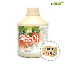 차그림 농축과일원액 복숭아원액 850ml 1BOX (12개입), / 창조기획 /  1