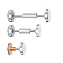 가구 흔들림방지 스토퍼 침대 고정 홀더 쇼파 벽거치대 수평 맞추기 지지대, 93mm-120mm