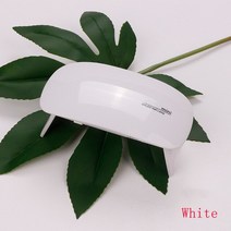 화장실 손건조기 핸드 드라이어 드라이기 핸드드라이 에어타올 열풍 건조기 벽걸이 드라이 6LED 광택 USB, 01 White