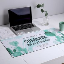 사무용데스크패드 보온 컴퓨터 책상테이블 큰사이즈 탁상 발열판 배우다 스케치함 문단 키보드 깔다 사무실 335281205, 24v 업그레이드 숏 큐트