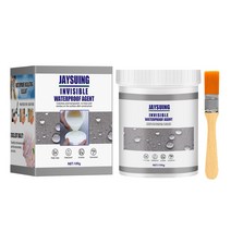 220v 무선 스위치 방수 실란트 에이전트 투명 접착제 화장실 누출 방지 나노 접착제 지붕 수리 깨진 에이전트 실란트 누출 트래핑 수리 도구, 솔 상자를 가진 100g