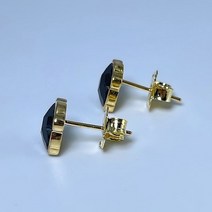 귀걸이 다이아 14k 18k 금 ED 3 로고 스터드 쥬얼리 맞춤형 선물 제품 공장 스털링 실버