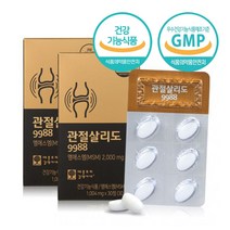 애플트리 관절 살리도 MSM 초록입홍합 보스웰리아 홍화씨 글루코사민 상어연골 관절영양제, 2세트