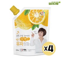 [알맹이유자차 유차자파우치 꽃샘]_PN_꽃샘 별난알맹이 유자 파우치 500gX4_dlrhd_K/W:식품/건강_종합EA, 1