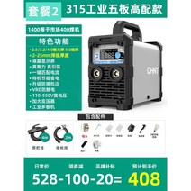 소형 전기 용접기 전기용 논가스 인버터 휴대용 아크 미니 초경량, 315 공업용 세트2
