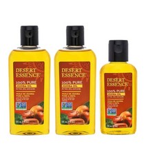 데저트 에센스 퓨어 호호바오일 118ml x 2 + 59ml / 페이스 오일 동백 아르간 티트리 바디로션크림 바디크림