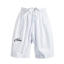 킥복싱 바지 성인 키즈 코튼 태권도 유니폼 WTF 가라데 유도 도복 의류 여름 유니섹스 TKD 무에타이 반바지