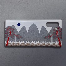 우리일쌍 무광 백색 일월오봉도 휴대폰 케이스 아이폰X 아이폰XS 아이폰XR 아이폰XS MAX (3691954), 아이폰8