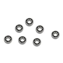 쇠구슬 과학교구 실험키트 도구 1PCS ID 6MM 낚시 릴 ZrO2 S3N4 POM 플랜지 볼 베어링 스테인레스 MR106 Z, 10 MR106 ZrO2 6X10X3