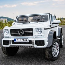 Mercedes-Benz 전기 자동차 성인 2인용 좌석 초대형 4륜 사륜 전동 장난감, 가죽 시트 12A, 사륜구동 플레이어2