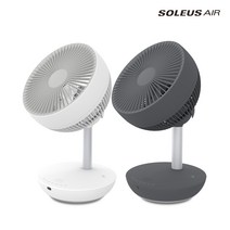 솔러스에어 3D 입체회전 9인치 BDLC 써큘레이터 AIR801F, 화이트